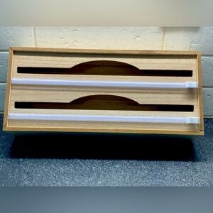 2 in 1 foil and wrap organizer with cutter

* THIS IS FOR 2 ORGANIZERS*